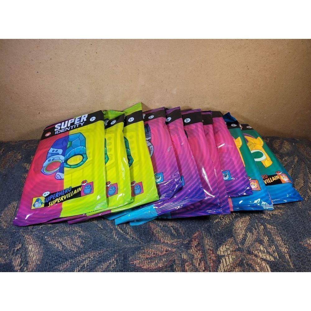 Wendy's Super Identity-Superhero or Supervillain- Set of 10- NIP